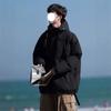 Men's Trendy Hooded Cotton Jacket - Thick Padded Winter Casual Outerwear