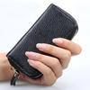Men's Women's Fashion Faux Leather Zipper Purse Car Keys Wallet Card Holder