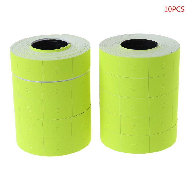 Double Row Price Label Paper Tag Supermarket For MX-6600 500pcs // Roll 10 Rolls