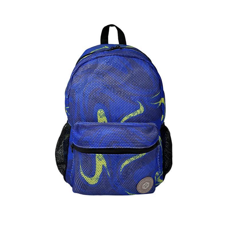 Large Capacity Student Schoolbag - Outdoor Travel & Computer Backpack with Mesh Design