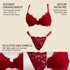 Zeriluna Lace Thin Strap Hip-Lift Bra & Panty Set - Breathable, Comfortable & Sexy Fit