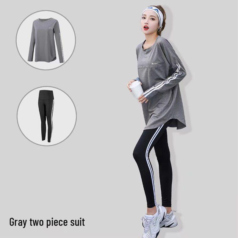 Women's High-End Quick-Dry Yoga and Running Suit - Spring & Autumn