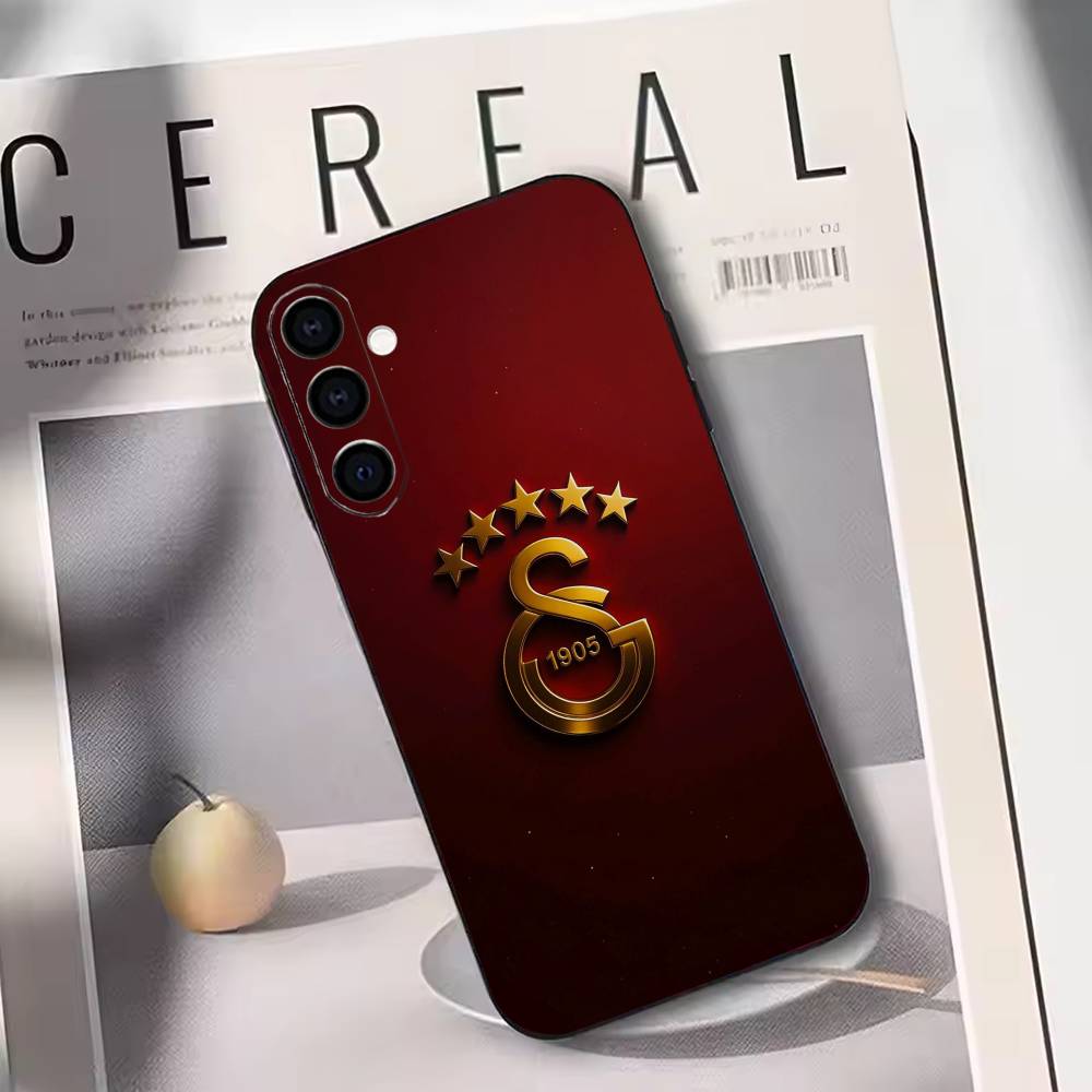 Fußballmannschaft Galatasaray Handyhülle für Samsung Galaxy A73,A72,A71,A70,A53,A52,A51,Weiche Silikon-Schwarze Hülle
