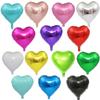 18-inch Heart-shaped Love Aluminum Film Balloons for Wedding and Party Decorations