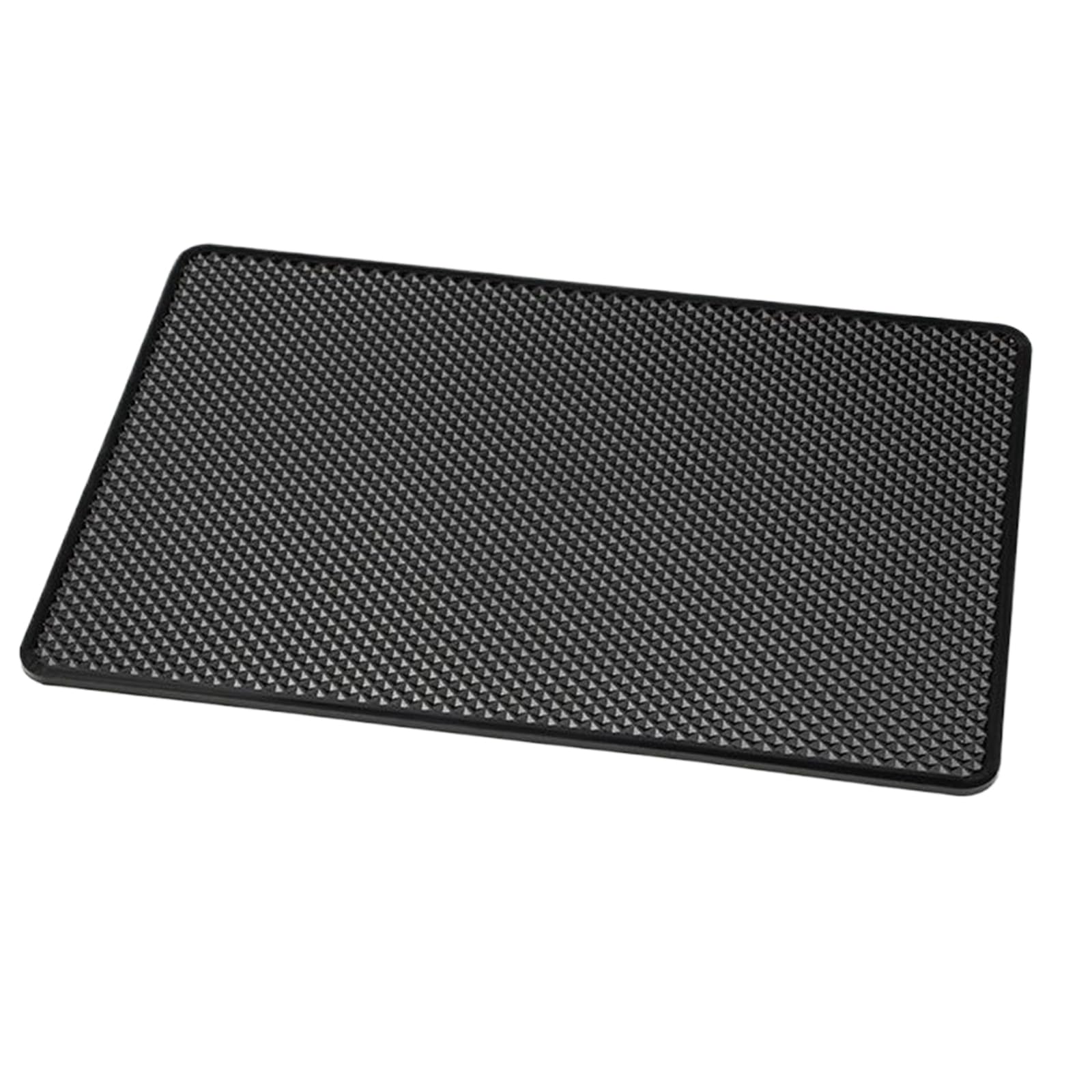 

BLOOPIC Автомобильный коврик на приборную панель Противоскользящий лист из высокоадгезивного силикона Высокотемпературный Противоскользящий Моющийся чёрный