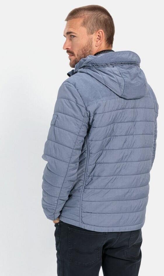 Winter Jacket Camel Active Quilted Blouson Hooded Denim (430690-4N08) Blue Black