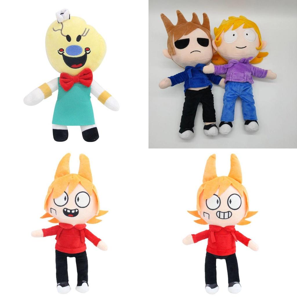 Youtube Ny Exklusiv Tom Eddsworld Tord Anime Gosedjursdocka Med Mjuk Beröring Bomull