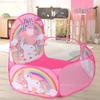 Foldable Indoor Play House & Ball Pit Tent for Kids.