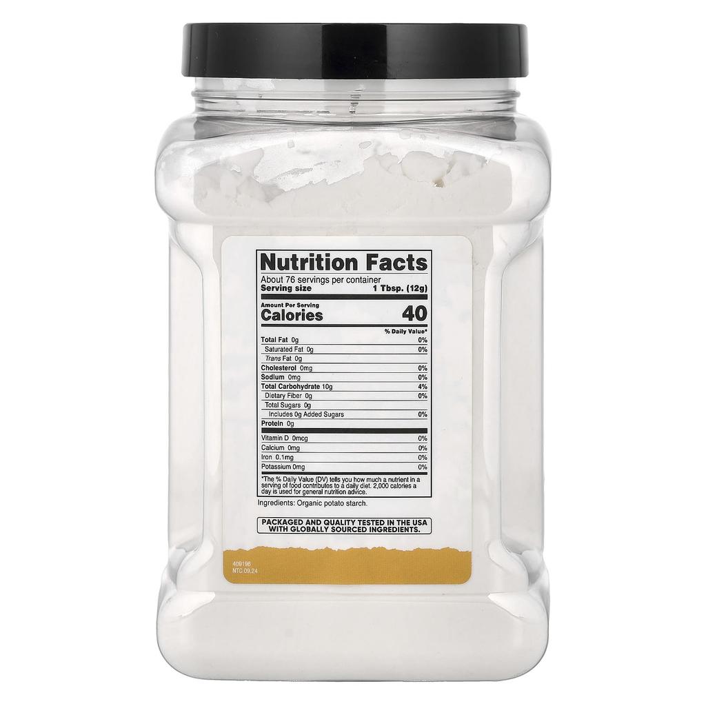 Nutricost, Pantry, Organic Potato Starch, 32.4 oz (907 g)