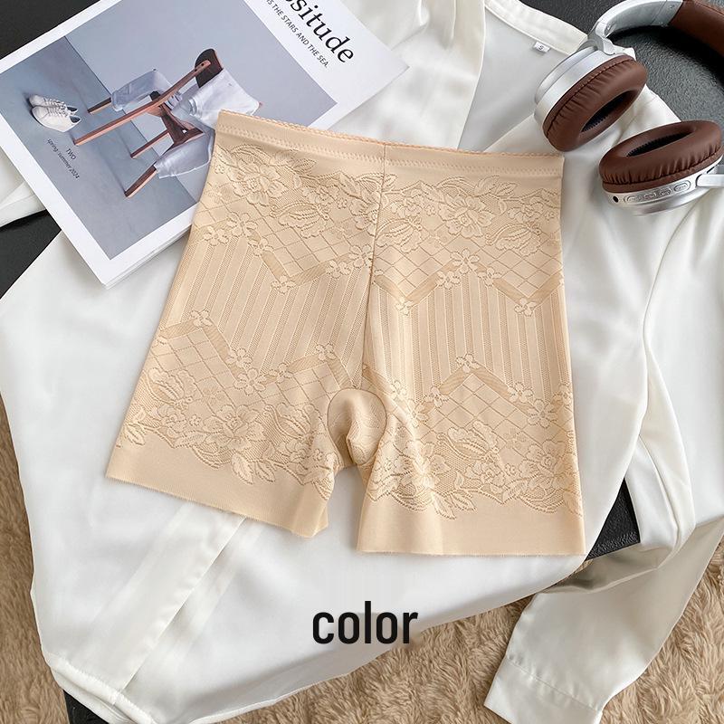 Women's Tummy Control & Hip Lifting Shaping Pants with Jacquard Lace
