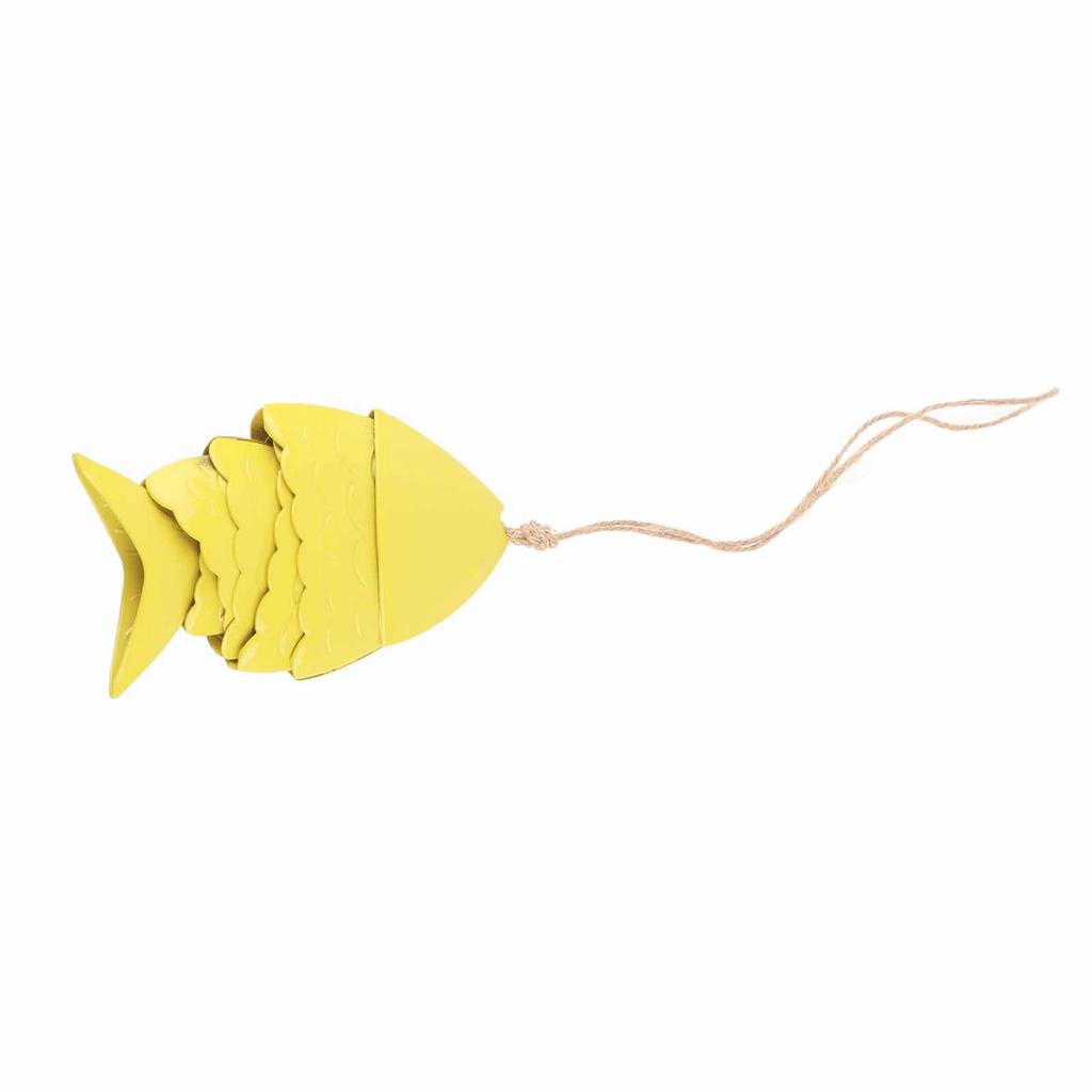 Campanelli Eolici Colorati a Forma di Pesci Koi Artigianato in Metallo Decorazioni da Appendere all'Esterno Sottotetto Campanello Eolico a Forma di Pesce