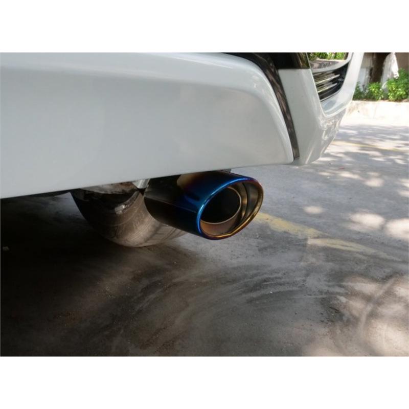 Compatibele uitlaatpijp en sierkap voor Toyota Yaris L en Vios FS modellen van 2014-2022.