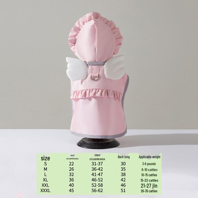 Cartoon Waterproof Full Coverage Raincoat for Small & Medium Dogs - Four-Legged Poncho for Rainy Day Outdoor Use