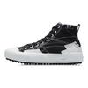 Li-Ning Breathable High-Top Skate Shoes Women Sneakers Black White AGCR288-2