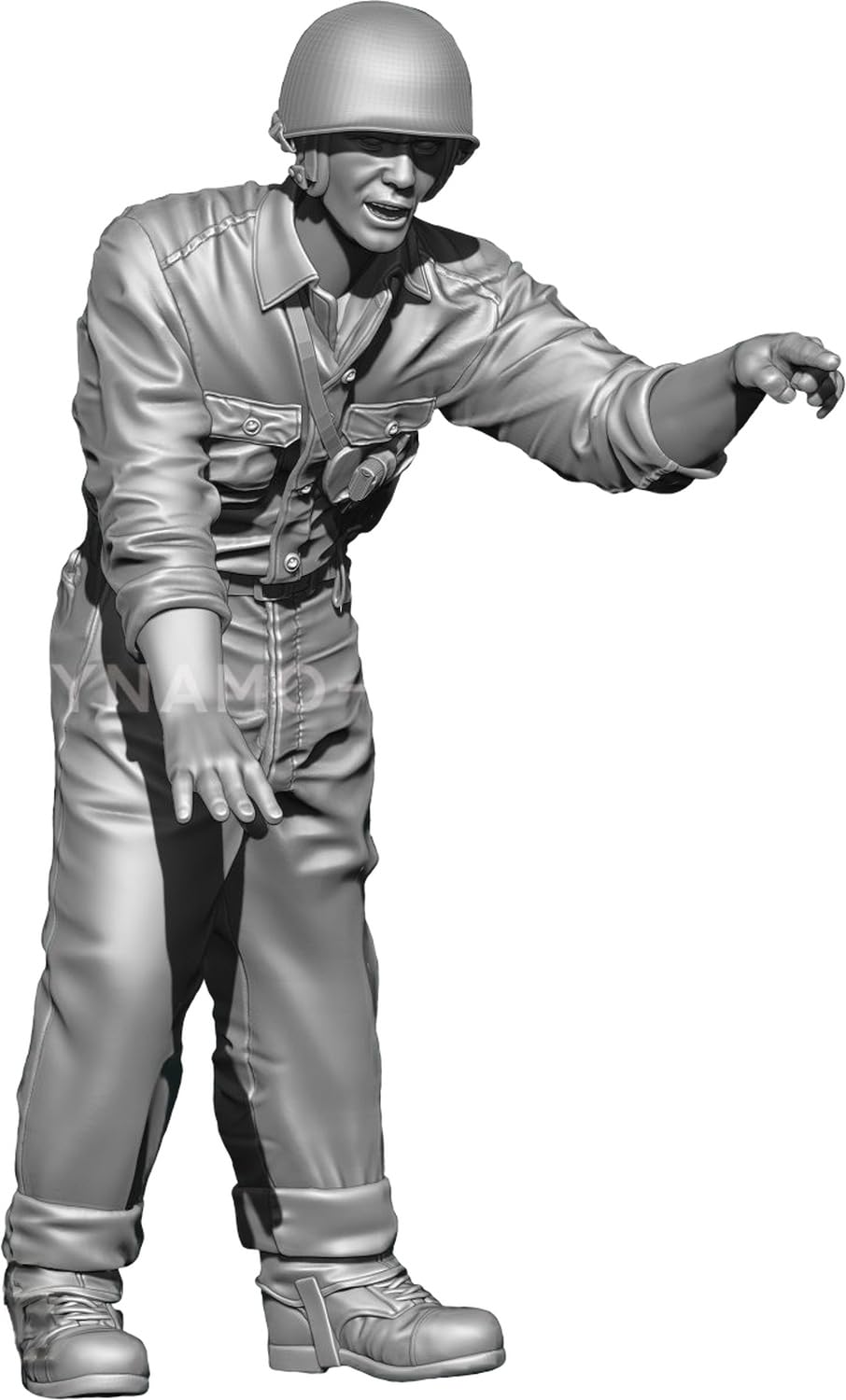 

Dynamo Models WW2 US French Army Tank Crew 4 Resin Kit DYN35207 1/35 Army/Free (Figures)