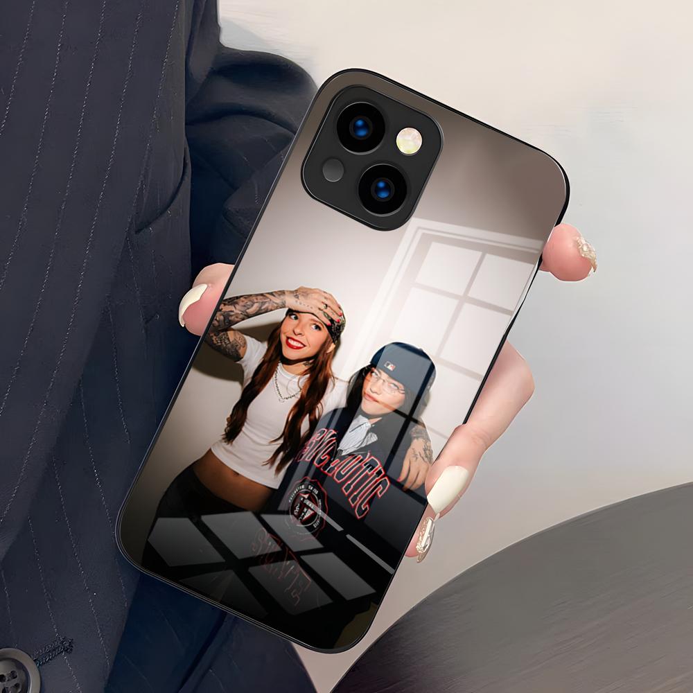 Singer Y-Young Miko Phone Case For IPhone 17 Pro Max 15 Pro 16 14 Plus 12 13 Mini 11 Pro Shockproof Glass Cover