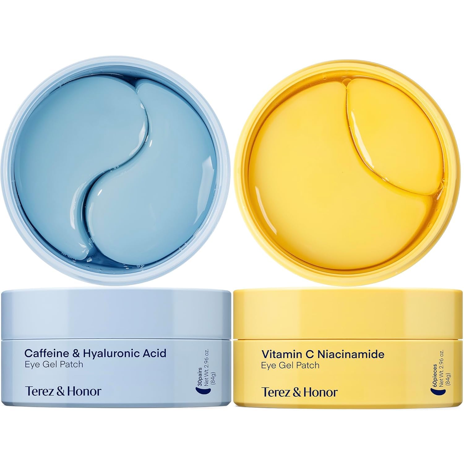 

Terez Honor Caffeine and Vitamin C Eye Gel Patch Eye Gel Hyaluronic Acid Eye Eye Eye Mask Korean Cosmetics & Set, Patch, Patch, Care, Pack, Sheet,