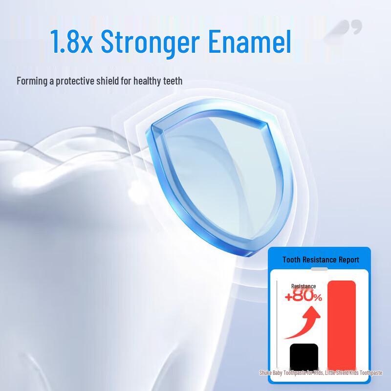 Shuke Baby Kids Peach Fluoride Toothpaste