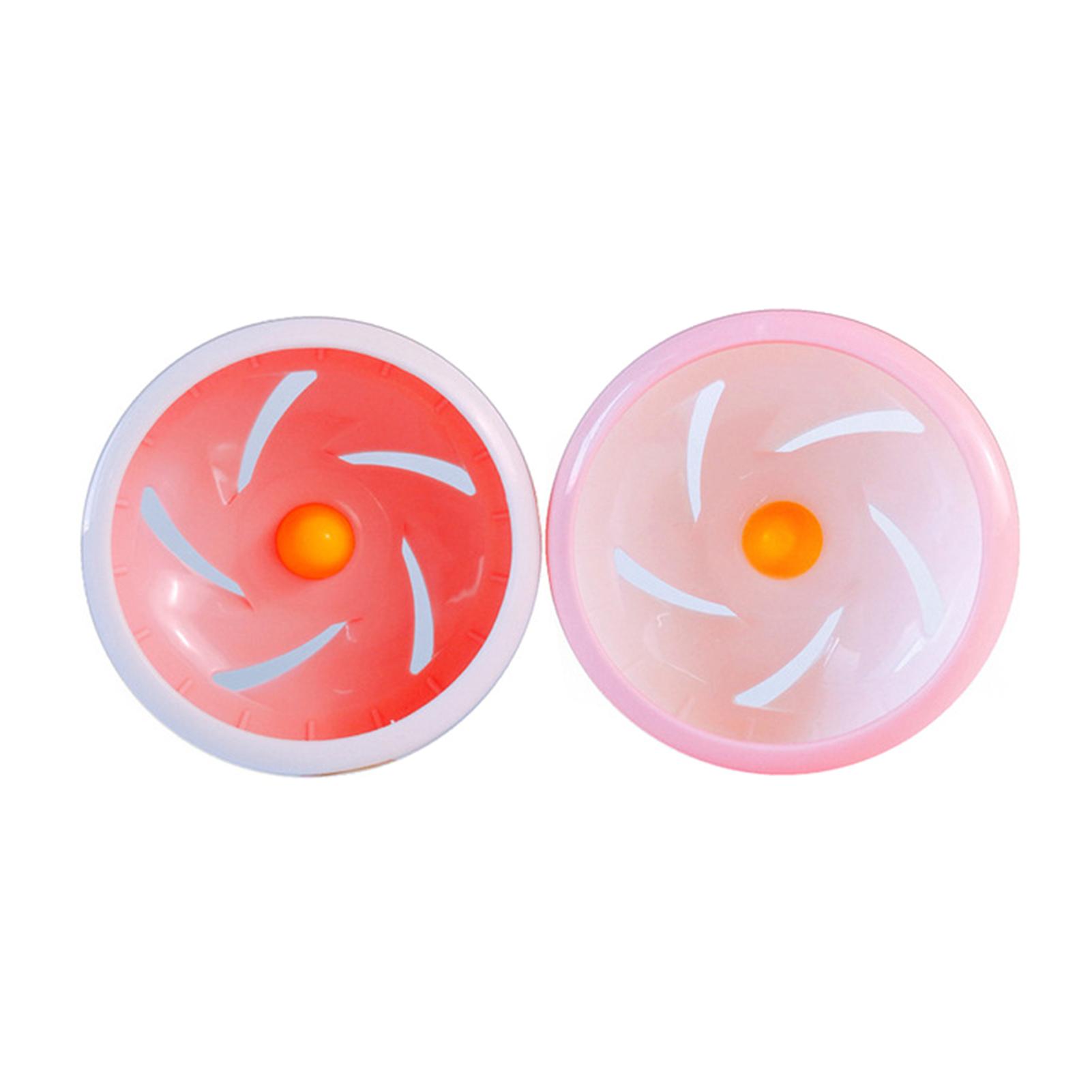 

Колесо для хомяка, бесшумное вращающееся колесо для домашних животных, бег, спортивные упражнения, аксессуары для домашних животных для хомяков, песчанок, мышей 11/14/18 см WWO66 14cm розовый