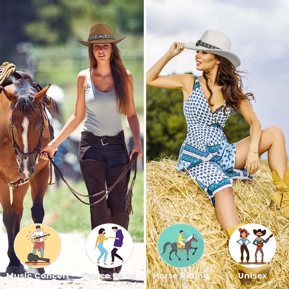 Cotton Sun Protection Knight Hat Wide Brim Cowgirls Visor Cap Adjustable Tibetan Hat  Men