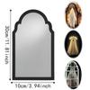 Glowing LED Mirror Decor Battery Operated Glowing Ghost Decor Halloween Wall Decor  Haunted Mansion