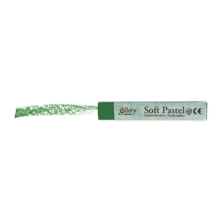 MUNGYO Pastel sec tendre Carré 6 x Leaf green