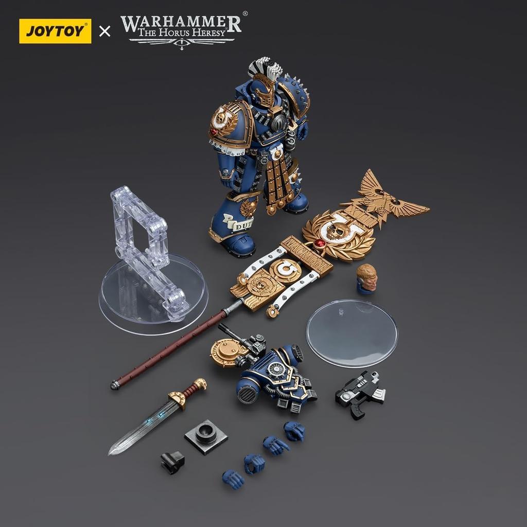 JOYTOY Warhammer Horus Heresy Ultramarines Remus Ventanus Scale Action Figure 1/18 (Assembled)