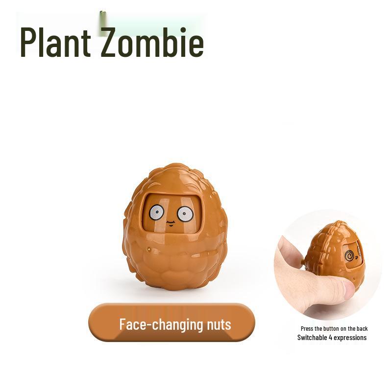 Plants vs. Zombies Toy Set: Machine Bug, Football Gun, Pea Pod, Carnivorous Plant Models