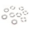 1PC Silicone Semen Locking Rings Penis Delayed Eyelashes Cage Glans Flirting Couples Teasing Erotic Foreskin Sleeve