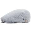 Men's Peaked Cap Vintage British Beret Women's Fashion Knitted Forward Hat