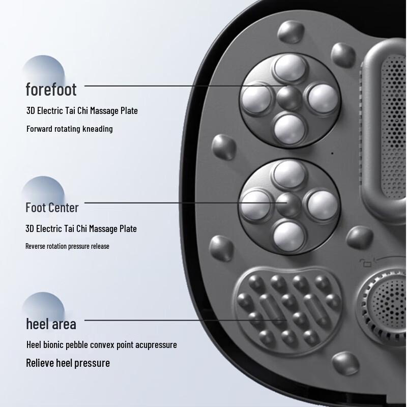 CLORIS Smart Heated Electric Foot Massager and Foot Bath