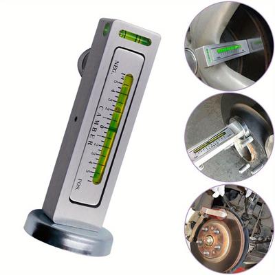 Universal Auto Säule Magnetische Sturz Castor Rad Einstellung Hilfs Auto Alignment Gauge Werkzeug Aligner Blase Positionierung Werkzeug