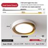 Modern Nordic LED Ceiling Light - Minimalist Round Design for Master Bedroom