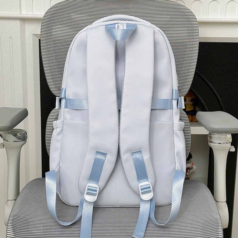 Schoolbag Korean college style cute backpack girl sweet niche dopamine student class schoolbag lightweight backpack