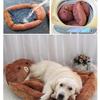 Removable and Washable Teddy Cartoon Pet Nest Pet Supplies Large Dog Gold Fur Dog Bed Dog Mat Loose and Comfortable Touch Pet Supplies Comfortable Mat
