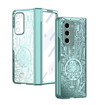 Składana konstrukcja Etui ze szkła hartowanego do Samsung Galaxy Z Fold 4 2 Fold4 Fold2 Fold 3 5 Fold5 Fold3 Zfold2 Pełna obudowa