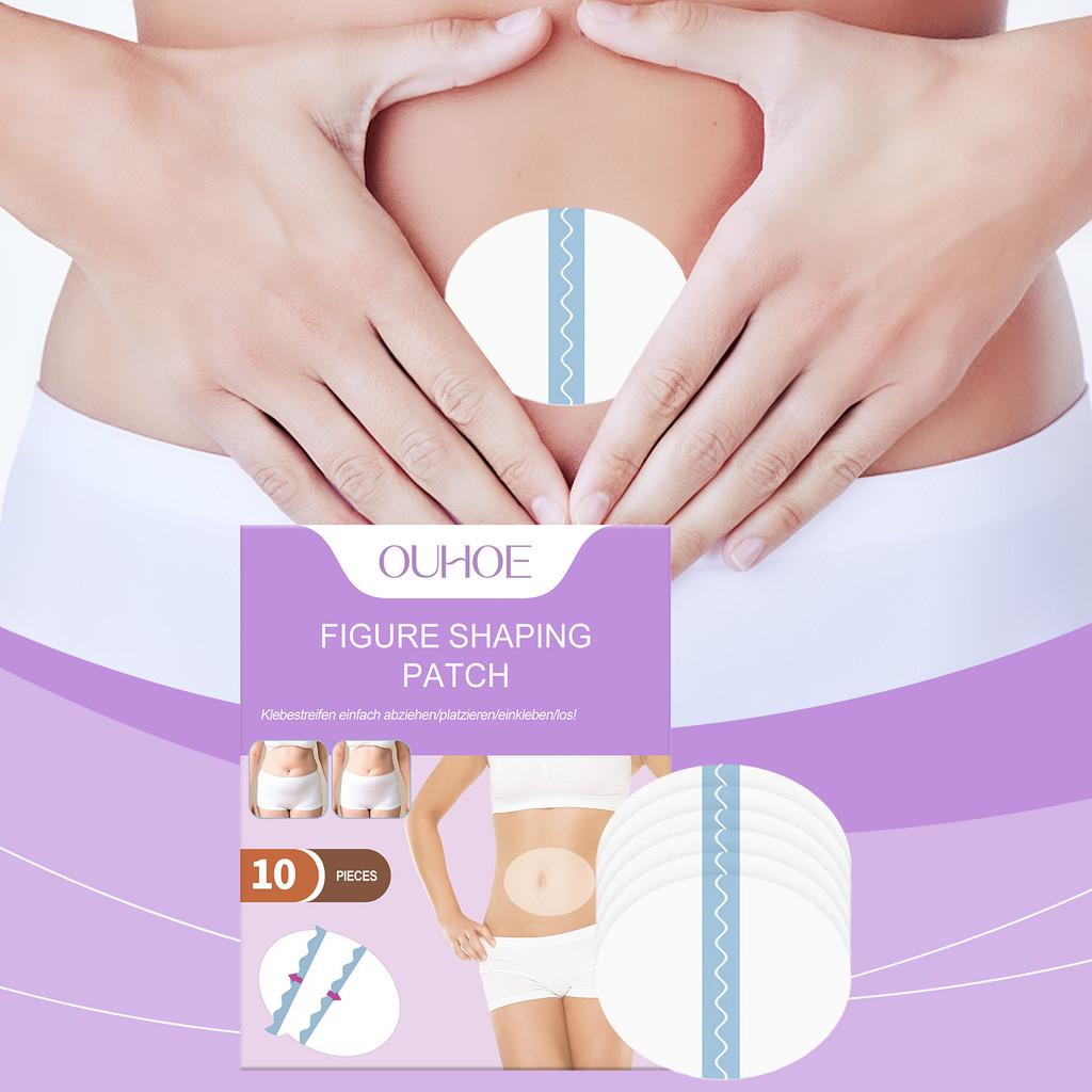 Button Belly Slimming Patches For Soft Skin And Beautiful Body Shape 10 Pieces