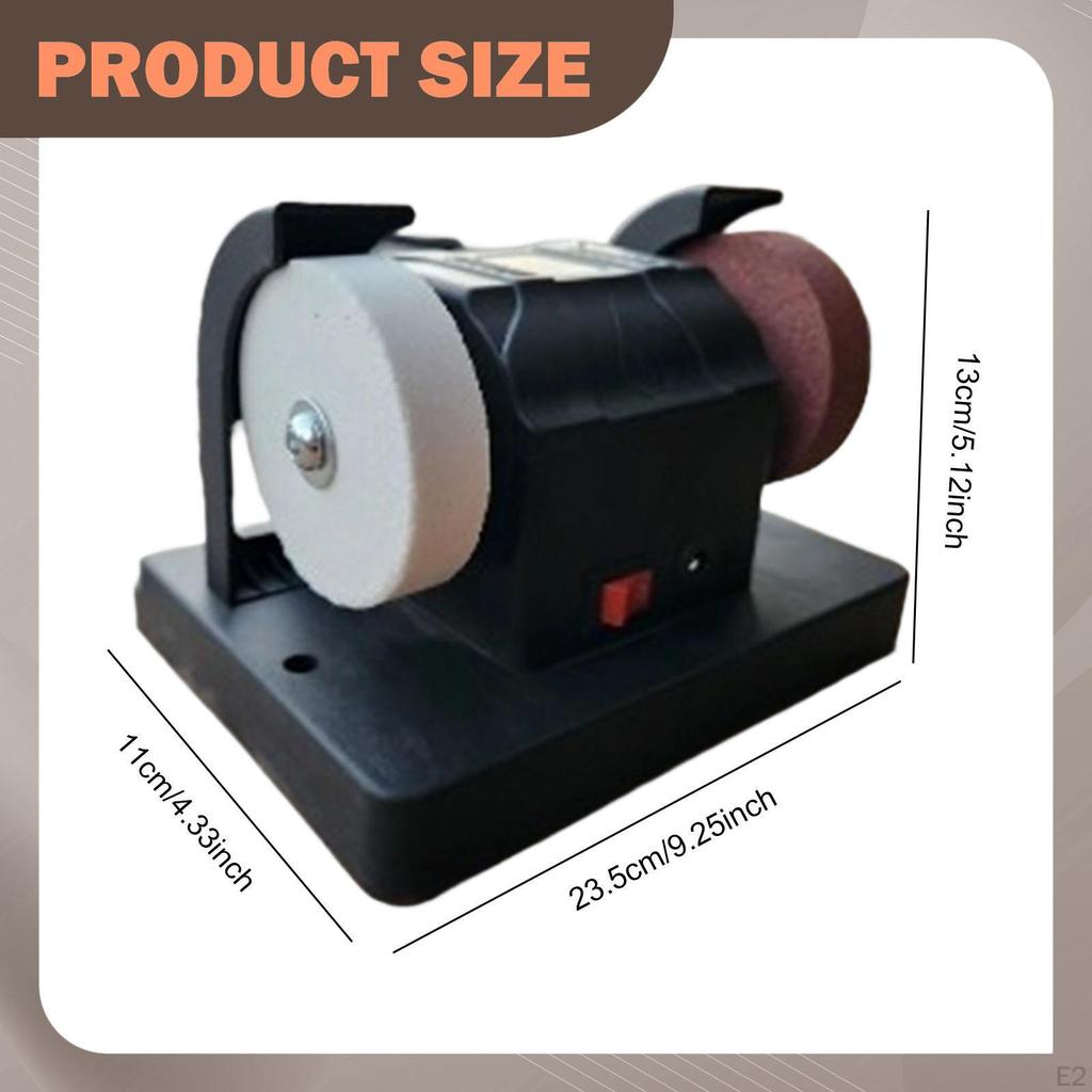 Bench Sander Household Desktop for Edge Polishing DIY Woodworking Sharpening
