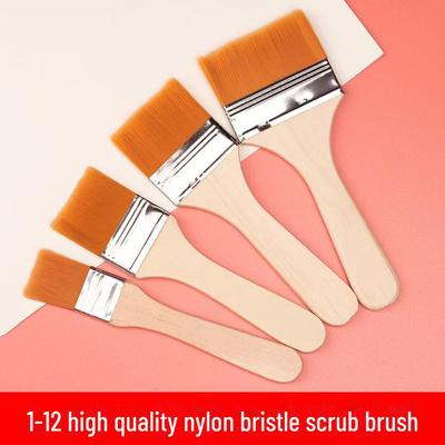 Nylon-Pinsel-Set für Ölmalerei, Reinigung, Industrielle Anwendung, Kleben, Grillen, Kleinserien