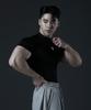 CARMID Compression Mock Neck Short Sleeve [Black]