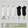 5 Pairs of Men's Summer Mesh Breathable Boneless Thin Boat Socks