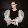 Ruffled Bubble Sleeves Fairy Sleeves Party Sleeves Elegant Bridal Evening Sleeves  Photo Props