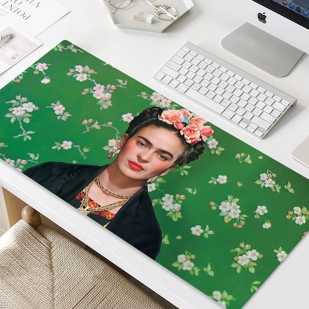 Mouse Pad F-Frida MousePad Non-slip Kahlo Lockedge Office Student Gaming Thickened Large Art Writing Pad Cushion