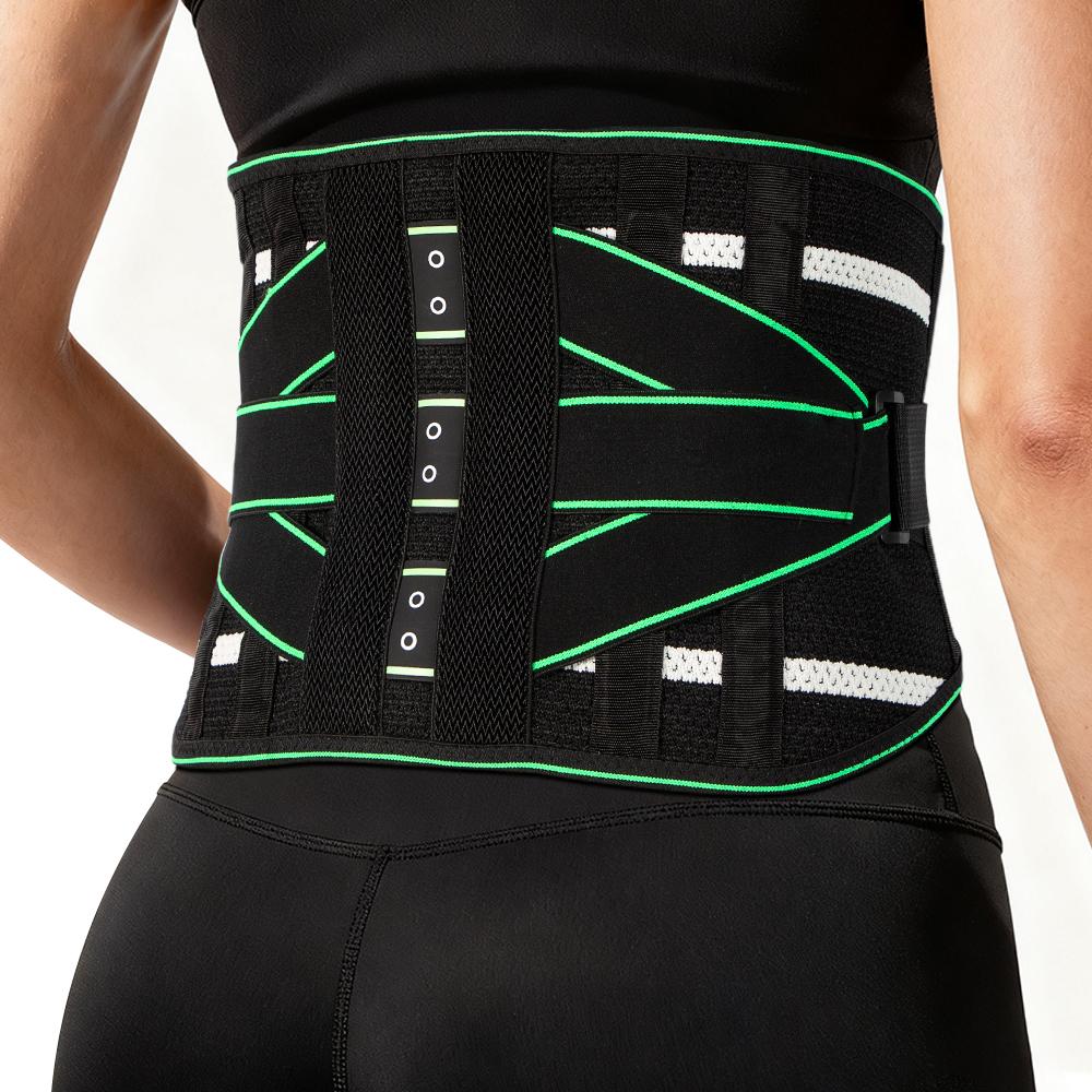 

Поясница для облегчения боли, дышащая поясничная поддержка при ишиасе, грыже межпозвоночного диска - легкая поддержка для мужчин и женщин S