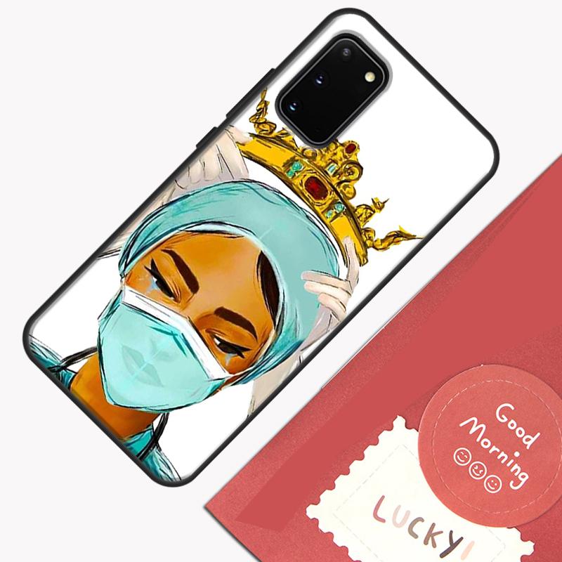 Cartoon Medicine Doctor Nurse Phone Case For Samsung Galaxy S26 S25 S24 S20 S21 S22 S23 Ultra S10 Plus S25 FE Cover Shell