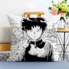 MMob Psycho  Cushion Cover Washable Linen Pillowcase Soft  for Sofa Bed Cozy Home Room Decor