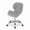 AVOLA Swivel Chair - Gray and White