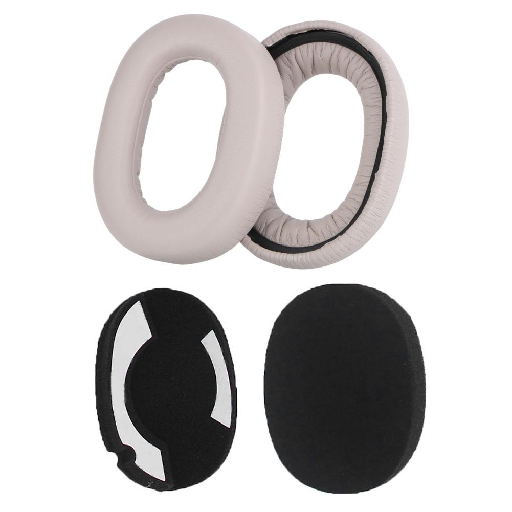 1Pair Replacement Earpads Noise Isolation Foam Headset EarPads Ear Pads Earmuff for Jabra Elite 85h Wireless Over-Ear Headphones
