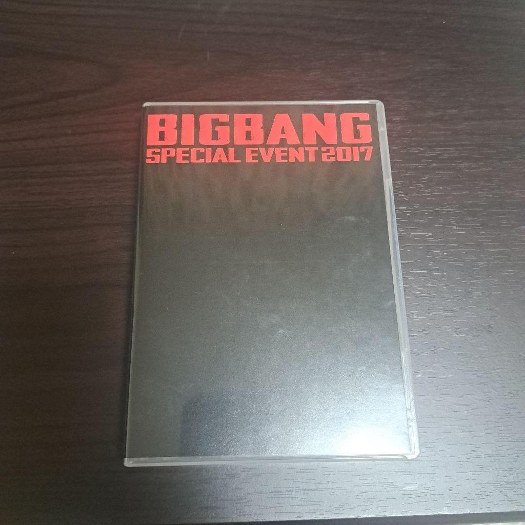 [USED] BIGBANG SPECIAL EVENT 2017 BLU-RAY with trading card