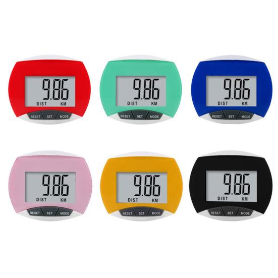 Шагомер для бега Высоко Четко Чувствительный Точное Считывание Четкий Экран Подсчет Шагов Электронный Большой